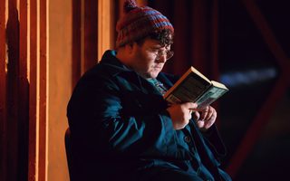 Bille Bruley (Steersman), photo by Curtis Brown for the Santa Fe Opera