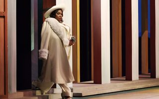 Leah Hawkins (Tosca), photo by Curtis Brown for the Santa Fe Opera