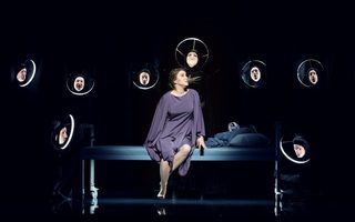 12. Amber Norelai (Euridice), Santa Fe Opera Chorus, photo by Curtis Brown for the Santa Fe Opera