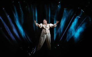 9. Rolando Villazón (Orfeo), photo by Curtis Brown for the Santa Fe Opera