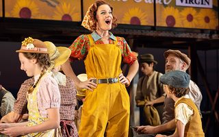 Cadie J. Bryan (Giannetta), photo by Curtis Brown for the Santa Fe Opera